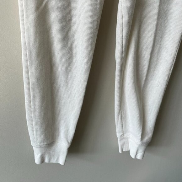SUNDAY Best Baby Waffle Jogger Waffle Knit Pants High Rise White XXS - Picture 5 of 9